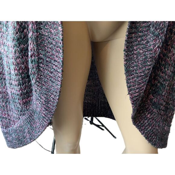 Torrid Womens Marled Open Front Shawl Collar Knit Cardigan Sweater Size Large - Picture 3 of 14